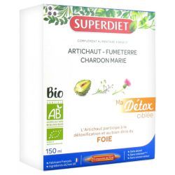 Superdiet Ma Détox Ciblée Foie Bio 10 Ampoules