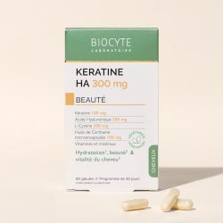 KERATINE HA 300 MG - Etui de 60 gélules