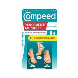 Compeed Pansements Ampoules Moyen Format Extrême - 10 Pansements