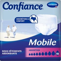 Confiance Mobile Slip Absorbant - XL - 14 unités