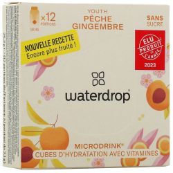 Waterdrop Microdrink Youth Sans sucre - 12 unités 