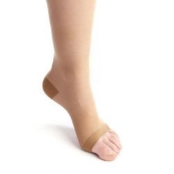 Incognito Absolu Chaussettes Pied Ouvert - Bronzé