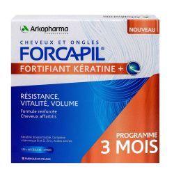 Forcapil Fortifiant Kératine+ - 180 Gélules