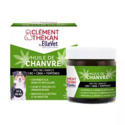 Huile de Chanvre pour chien 12-36 kg - 45 capsules