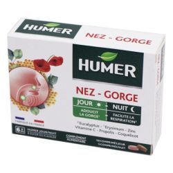 Humer Nez/Gorge Jour/Nuit - 15 comprimés
