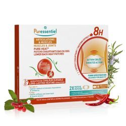 Articulations & Muscles - Patchs chauffants bas du dos Pure Heat® - 2 patchs