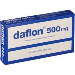 DAFLON 500 mg, comprimé pelliculé - 30 comprimés