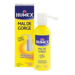 HUMEX MAL DE GORGE, collutoire en falcon pressurisé - 35 ml