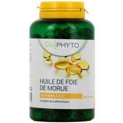 Huile de Foie de Morue - 200 Capsules