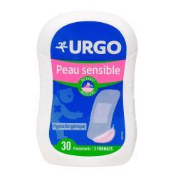 Urgo Peau Sensible 3 Formats - 30 Pansements