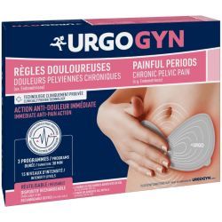Patch électrothérapie règles douloureuses rechargeable URGOGYN - 1 kit