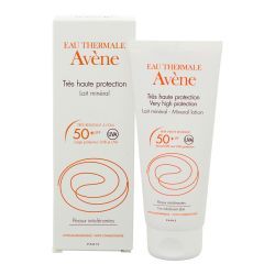 Lait Solaire minéral SPF50+, 100 ml