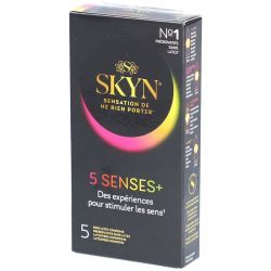 Skyn 5 Senses - 5 Préservatifs