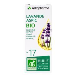 Arkopharma Huile Essentielle Lavande Aspic (Lavandula latifolia) Bio n°17 - 10 ml