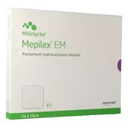 EM pansement hydrocellulaire extra mince - 14x15cm