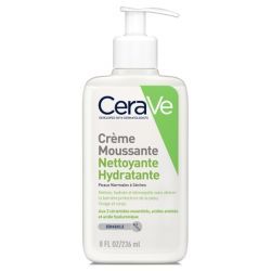 Crème moussante nettoyante hydratante visage - 236ml