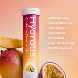 Solution d'Hydratation Mangue Passion - 20 comprimés effervescents