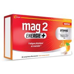 Mag 2 Energie+ - 30 comprimés effervescents
