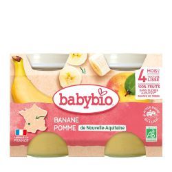 Fruits Banane Pomme de Nouvelle-Aquitaine - 2x130g