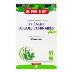 Thé Vert Algues Laminaires Bio - 20 ampoules