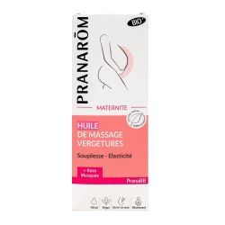 Pranarôm PranaBB Maternité Huile de Massage Vergetures Bio - 100ml 