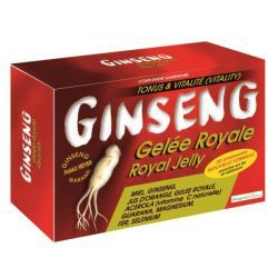 Ginseng Gelée Noir - 30 ampoules