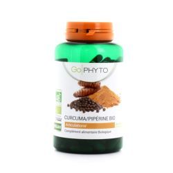 Curcuma Pipérine Bio - 200 gélules