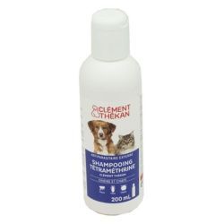 Shampooing Tétraméthrine Chat Chien - 200ml