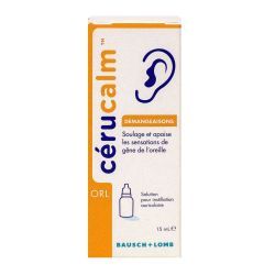 Bausch + Lomb CeruCalm Solution auriculaire démangeaisons - 15ml