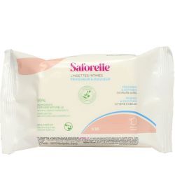 Saforelle Pocket lingettes intimes biodégradables - 10 unités