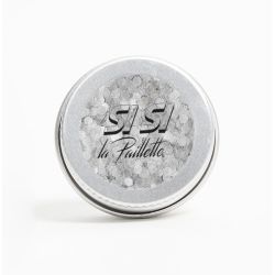 Paillettes Pure Argenté Grosses - 5ml
