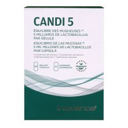 Inovance CANDI 5 - 30 gélules + 30 capsules