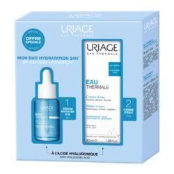 Soins hydratants COFFRET EAU THERMALE - SÉRUM BOOSTER H.A + CRÈME D'EAU - 30 mL