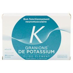 Granions de Potassium - 30 Ampoules