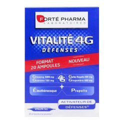 VITALITÉ 4G Défenses - 20 ampoules