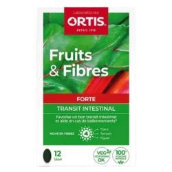 Fruits & Fibres Forte Transit Intestinal - 12 comprimés