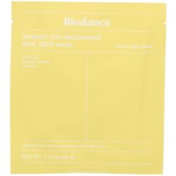 REAL DEEP MASK Masque Radiant Vita Niacinamide Illuminateur Unifiant - 34g