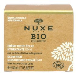 Nuxe Bio Organic Crème Riche Hydratante Éclat - 50 ml