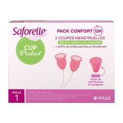 Saforelle Cup Protect Taille 1 - 2 Coupes Menstruelles