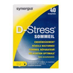 Synergia D-Stress Sommeil - 40 Comprimés