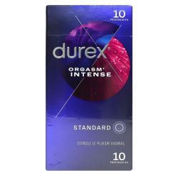 Durex Orgasm'Intense - 10 Préservatifs