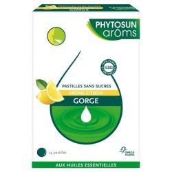 Pastilles arôme citron - 24 pastilles