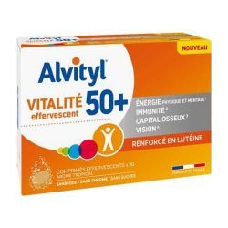 Vitalité 50+ Cpr Effervescents - 30 comprimés