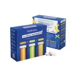Hydratis Solution d'hydratation effervescente - 3 tubes x 10 pastilles