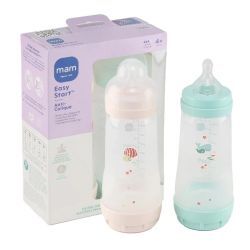 Easy Start - 2 biberons de 320 ml, 4 mois et +, débit 3