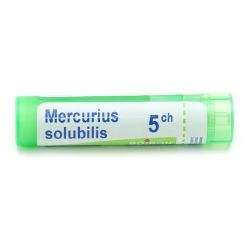 Boiron Mercurius solubilis granules homéopathiques - 5 CH