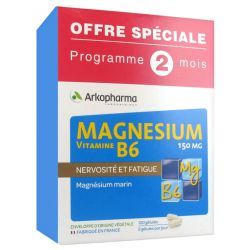 Arkopharma Magnésium Vitamine B6 150 mg - 120 Gélules