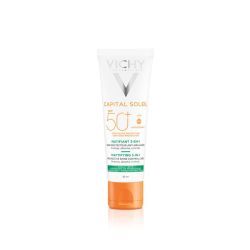 CAPITAL SOLEIL Soin Matifiant 3-en-1 SPF 50+ - 50ml