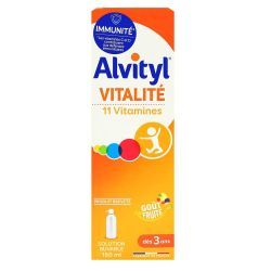 Alvityl Vitalité Solution Buvable Multivitaminée - 150ml