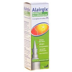 ALAIRGIX RHINITE ALLERGIQUE CROMOGLICATE DE SODIUM 2%, solution pour pulvérisation nasale - 15 ml